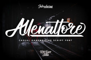 Allenattore: The Bold Script Font for Marketers