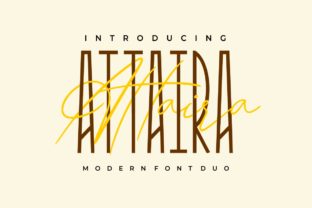 Attaira Duo: The Perfect Font Pair for Your Brand