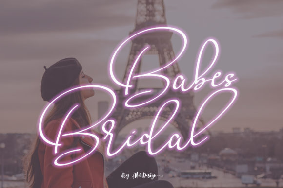 Babes Bridal: A Classy Script Font for Small Business Branding