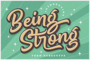 Being Strong: A Bold Display Font for Web Design