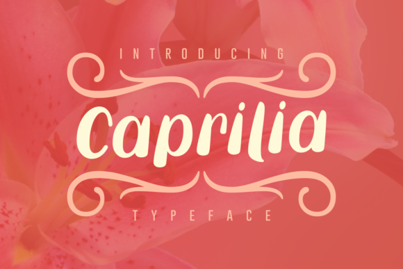 Caprilia: A Natural Handwritten Typeface for Web Design
