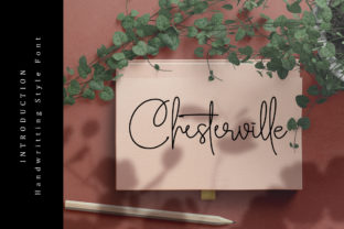 Chesterville: The Handwritten Font for Small Business Branding