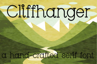 Cliffhanger: A Serif Font for Scroll-Stopping Campaigns
