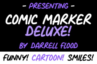 Comic Marker Deluxe: The Bold Font for Creators