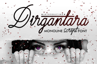 Dirgantara: A Modern Script Font for Branding