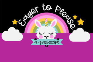 Eager to Please: A Whimsical Script Font for Branding