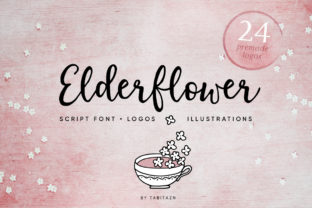 Elderflower: A Premium Script Font for Brand Identity