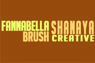 Fannabella: A Premium Display Font for Editorial Design