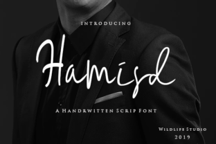 Hamisd: A Modern Calligraphy Font for Elegant Branding
