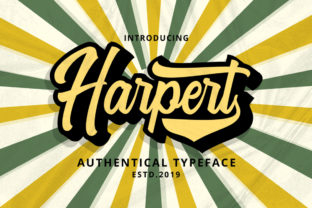 Harpert: A Script Font for Authentic Branding