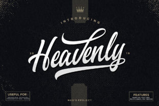 Heavenly: A Premium Display Font for Modern Web Design