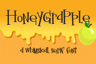 Honeygrapple: A Playful Script Font for Editorial Charm