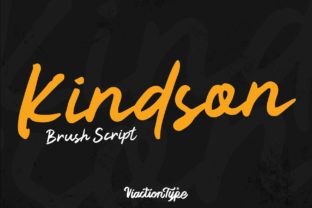 Kindson: The Handwritten Display Font for Marketers