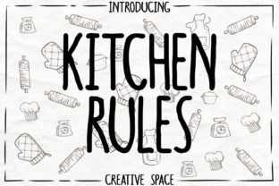 Kitchen Rules: A Handwritten Font for Campaigns