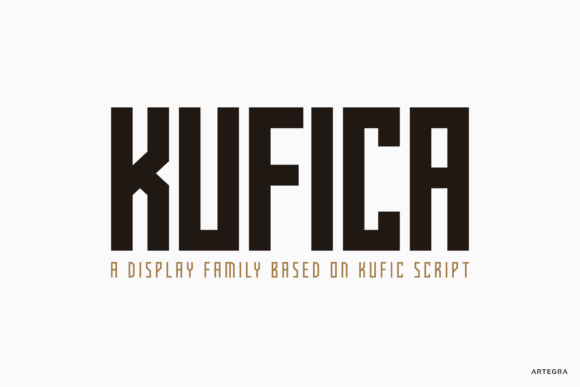 Kufica: A Modern Sans Serif Font for Digital Brands