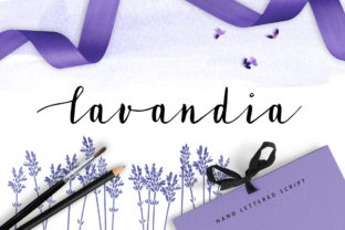 Lavandia: A Script Font With Genuine Character