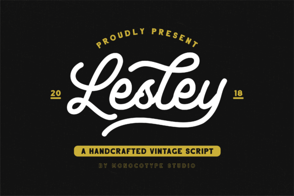 Lesley: A Premium Display Font for Business Branding