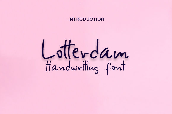 Lotterdam: The Romantic Display Font for Campaigns