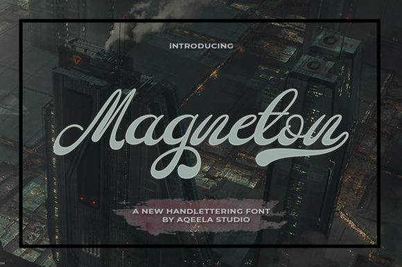 Magneton: A Handwritten Typeface for Makers