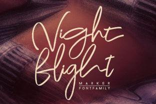 Night Flight: A Handwritten Font for Small Business Branding