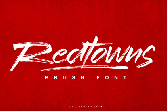 Redtowns: A Handcrafted Font for Modern Brand Identity