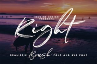 Right Typeface Review: Bold Brush Strokes for Modern Brands