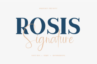 Rosis Ballroom: A Premium Serif and Script Font Duo