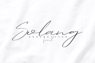 Solang: A Modern Handwritten Font for Makers