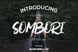 Sombori: A Bold Display Font for Web Design