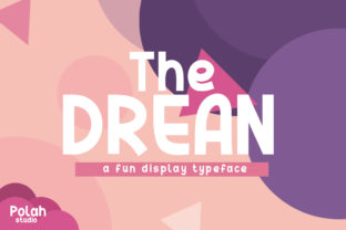 The Drean: A Playful Display Font for Web Design