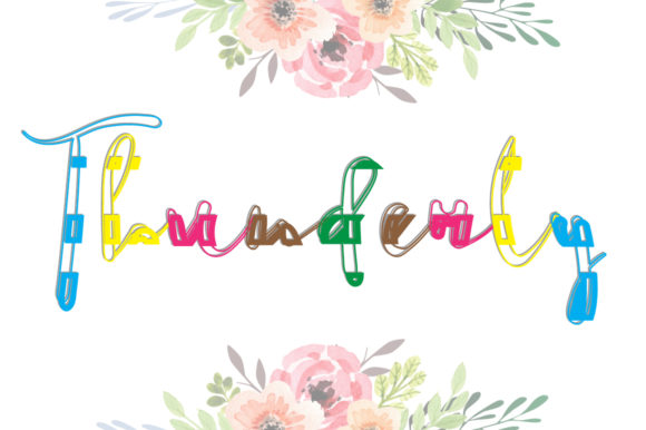 Thunderly Script: A Bold Display Font for Web Design